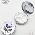 20460 black lace bats pill box 1