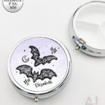 20460 black lace bats pill box 2