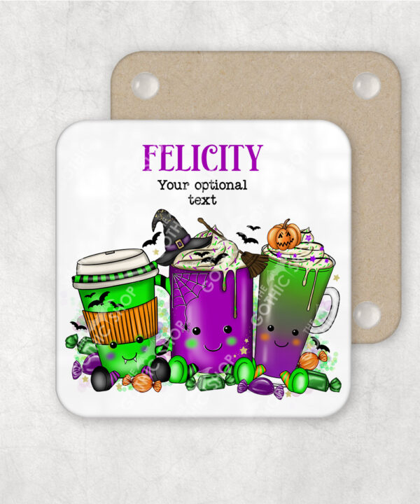 20475 halloween drinks gothic halloween coaster 2