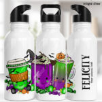 20477 halloween drinks gothic halloween water bottle 2
