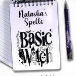 20483 basic witch gothic notebook 4