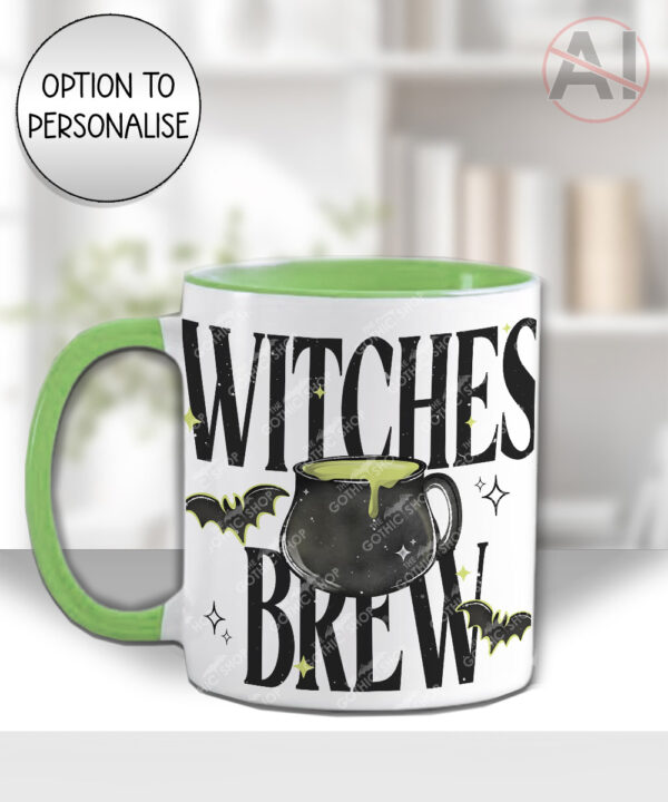 basic witch gothic mug and/or coaster optional to personalise (copy)