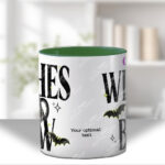 basic witch gothic mug and/or coaster optional to personalise (copy)