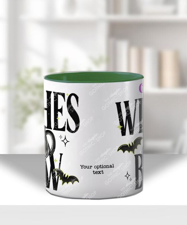 basic witch gothic mug and/or coaster optional to personalise (copy)