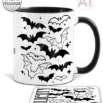 20490 all the bats gothic mug coaster