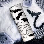 all the bats gothic 20oz insulated tumbler