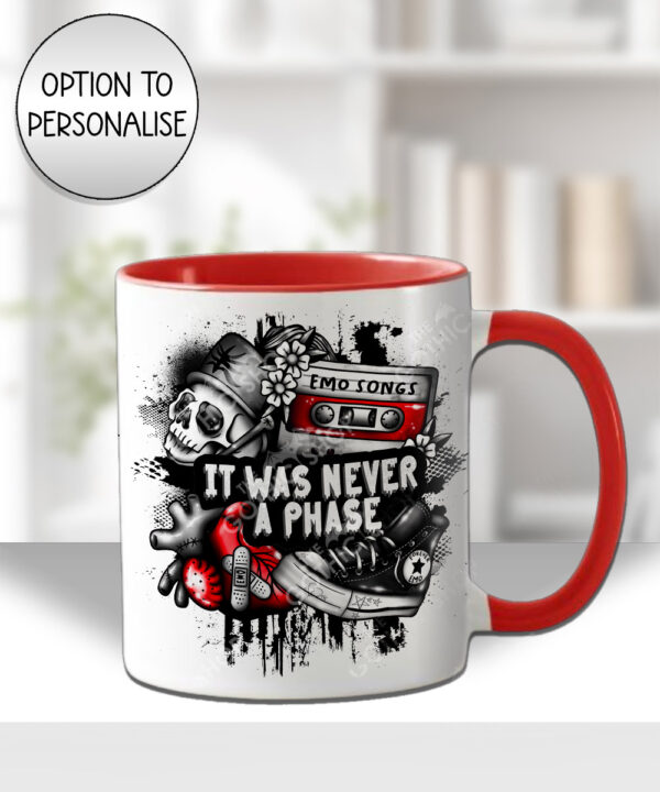 20496 emo never a phase personalised mug 1