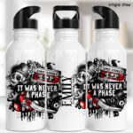 20498 emo never a phase personalised water bottle 3
