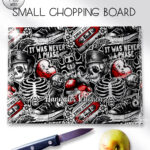 20501 emo never a phase personalised chopping board 4