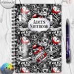 20502 emo never a phase personalised a5 notebook 1
