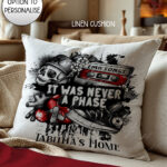 20504 emo never a phase personalised cushion 2
