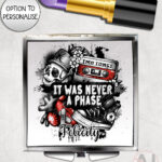 20505 emo never a phase personalised mirror 2