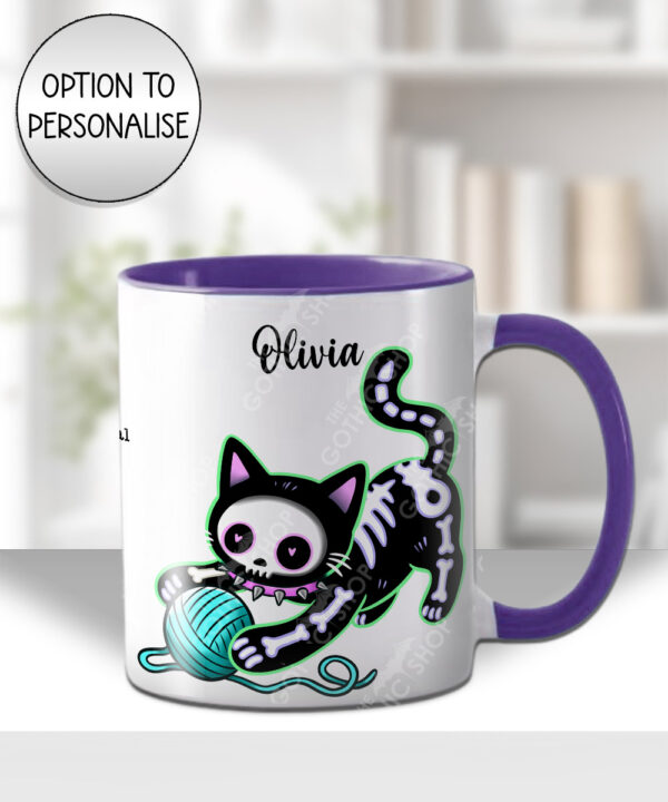 20509 skellie cats gothic halloween mug 1