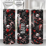 20510 skellie cats gothic halloween tumbler 4