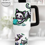 20512 skellie cats gothic halloween 40oz tumbler 1