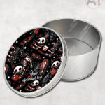 20513 skellie cats gothic halloween storage tin 6
