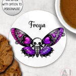 20522 death moth gothic coaster 1