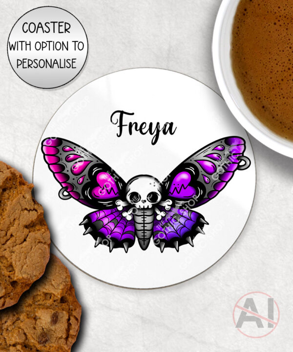 20522 death moth gothic coaster 1