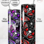 20523 death moth gothic tumbler 4