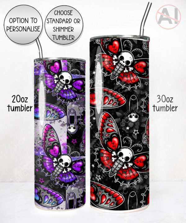 20523 death moth gothic tumbler 4
