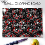 20527 death moth gothic chopping board 3