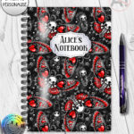 20528 death moth gothic notebook a5 2