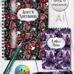 20528 death moth gothic notebook a5 4