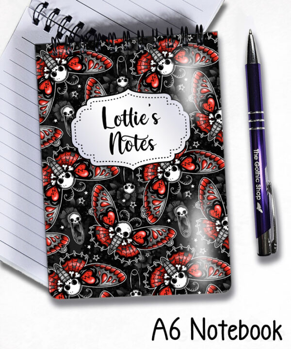 20528 death moth gothic notebook a6