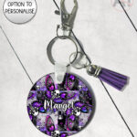 20533 death moth gothic keyring 1