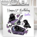 20534 nevermore raven gothic card 1