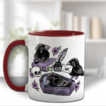 20535 nevermore raven gothic mug 3