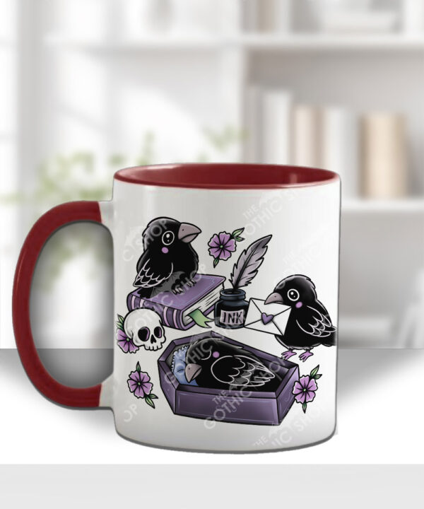 20535 nevermore raven gothic mug 3