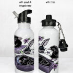 20537 nevermore raven gothic water bottle 3