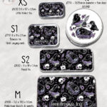 20539 nevermore raven gothic tin 2