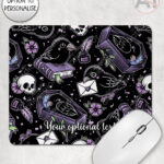 20542 nevermore raven gothic mousemat 2