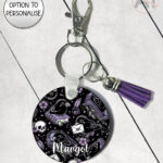 20546 nevermore raven gothic keyring 1