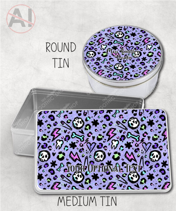 20551 purple leopard skulls gothic tins 1