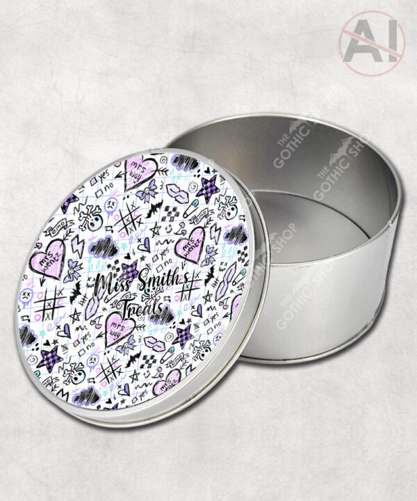 20557 emo notes gothic storage tin 4