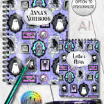 20576 haunted manion gallery gothic notebook 3