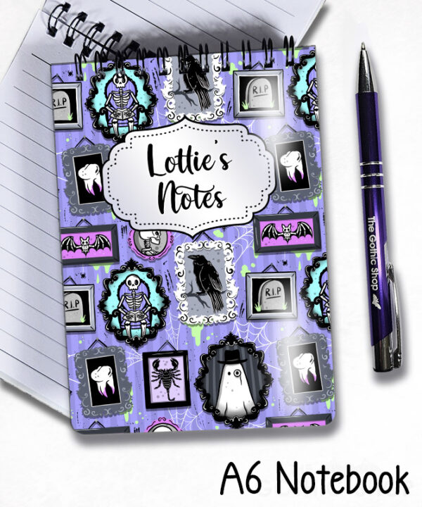 20576 haunted manion gallery gothic notebook 4