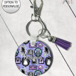 20580 haunted manion gallery gothic keyring