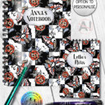 20590 butterflies tattoos gothic notebook 3