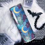 20603 bats gothic tumbler 1