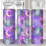 20603 bats gothic tumbler 4