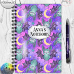 20604 bats gothic notebook 2