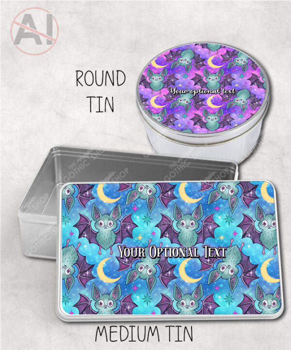 20605 bats gothic tin 3