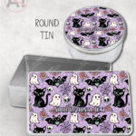 20609 cats bats purple gothic storage tin 1