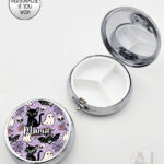 20613 cats bats purple gothic pill box 2