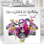 20619 toxic summer goth birthday card 1