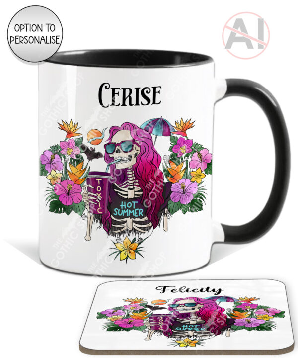 20620 toxic summer goth mug coaster 2